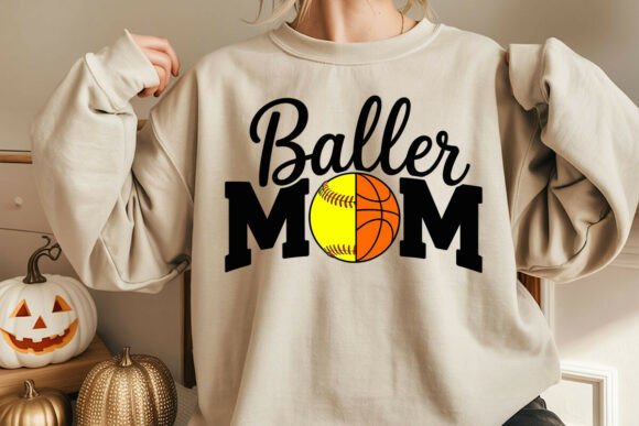Baller Mom SVG: Sports Graphics for Crafts