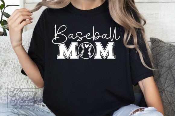 Baseball Mom SVG: Graphics for Crafts & Brands