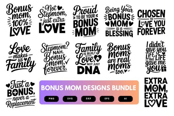 Bonus Mom SVG Bundle: A Designer's Review for Real Embroidery