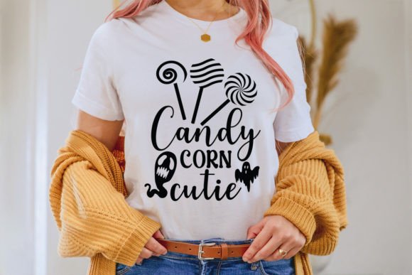 Candy Corn Cutie SVG: Graphics for T-Shirt Designs