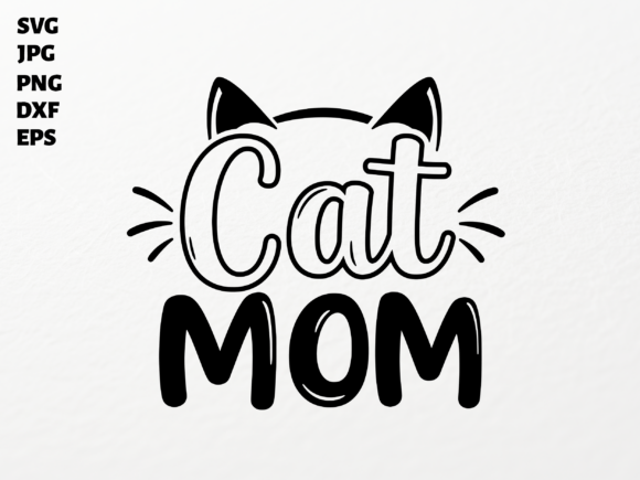 Cat Mom SVG for Cricut Sublimation PNG Review