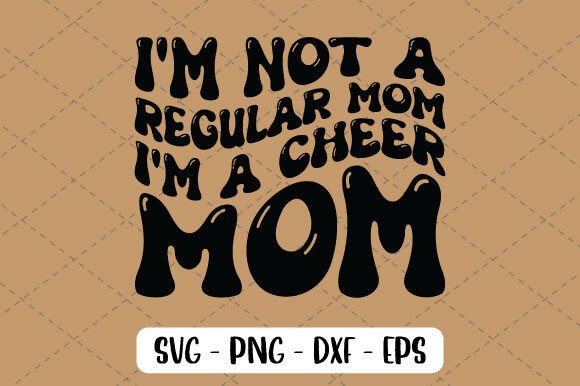 Cheer Mom Graphics for T-Shirt Designs