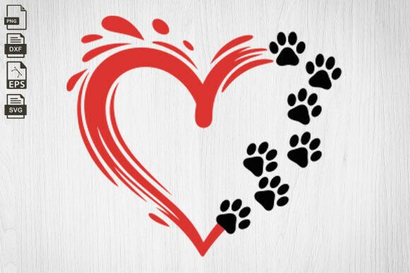 Dog Valentine SVG: Crafts & Graphics for Blogs