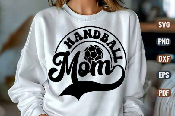 Handball Mom SVG: Graphics for Crafts & Blogs
