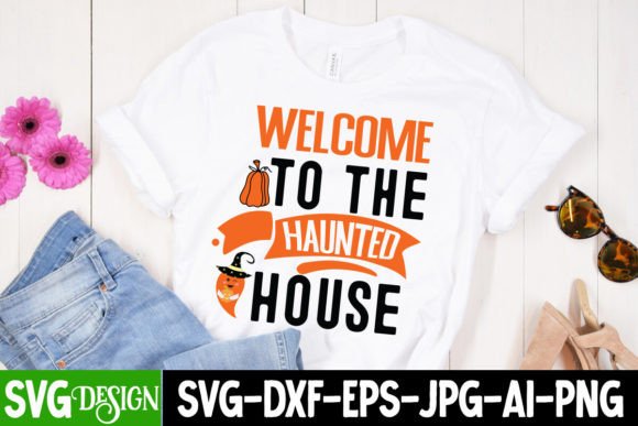 Haunted House SVG: Graphics for T-Shirt Designs
