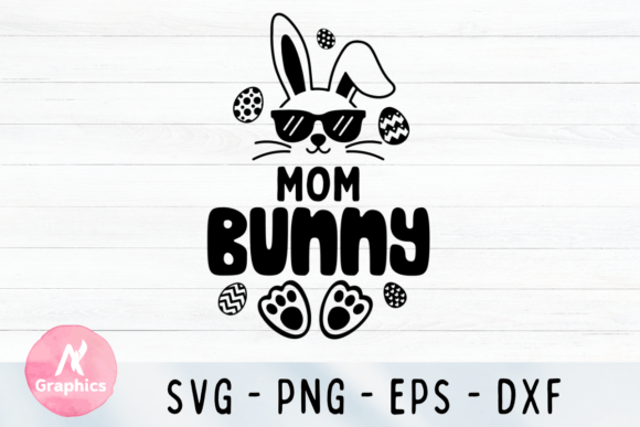 Mom Bunny SVG: A Designer's Take on Easter Embroidery