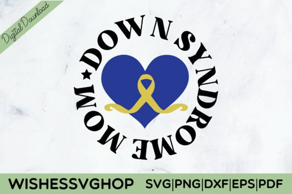 Review: Down Syndrome Mom SVG PNG for Embroidery