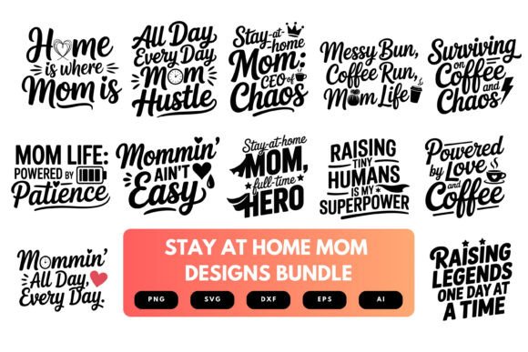 Reviewing the Stay-at-Home Mom SVG Bundle for Stitching