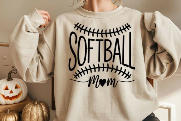 Softball Mom Svg: Graphics for Crafts & Branding