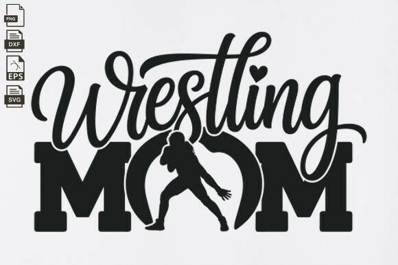 Wrestling Mom SVG: Bold Graphics for Crafts